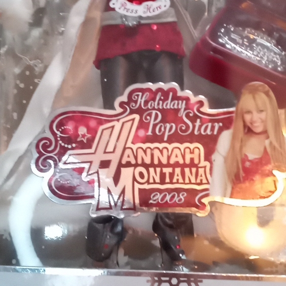 Hannah Montana 2008 Holiday Pop Star ⭐✨⭐ - Picture 3 of 12